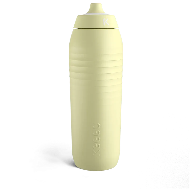 Keego Trinkflasche Kunststoff Titan 0,75 l, Mellow Yellow (Limited Edition)