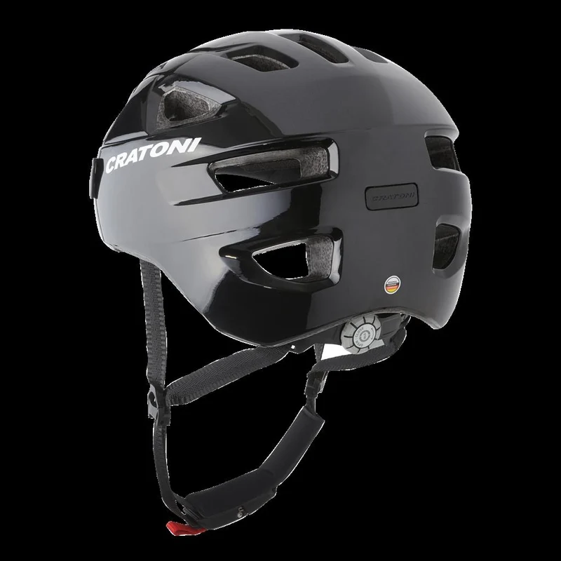 Cratoni schwarz glänzend, Gr. L/XL (58-63cm) Fahrradhelm Cratoni C-Swift