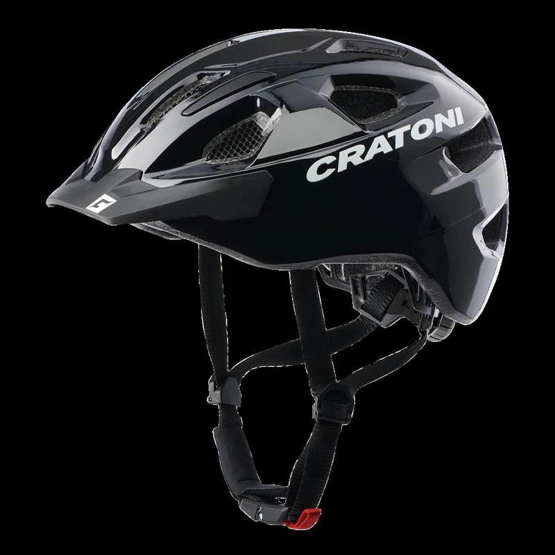 Cratoni schwarz glänzend, Gr. L/XL (58-63cm) Fahrradhelm Cratoni C-Swift