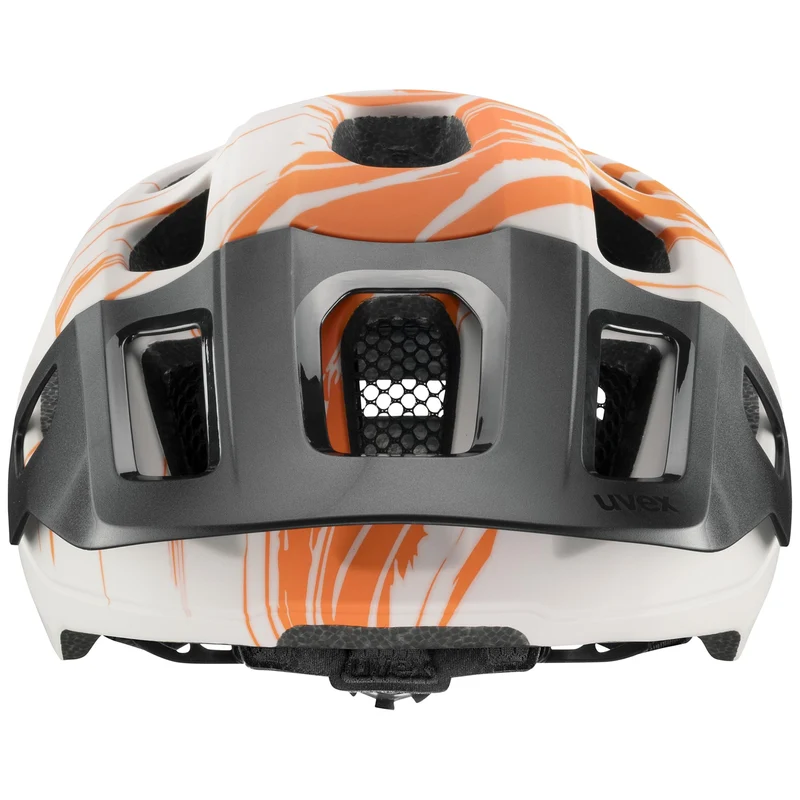 Uvex react jr. warm grey-orange matt