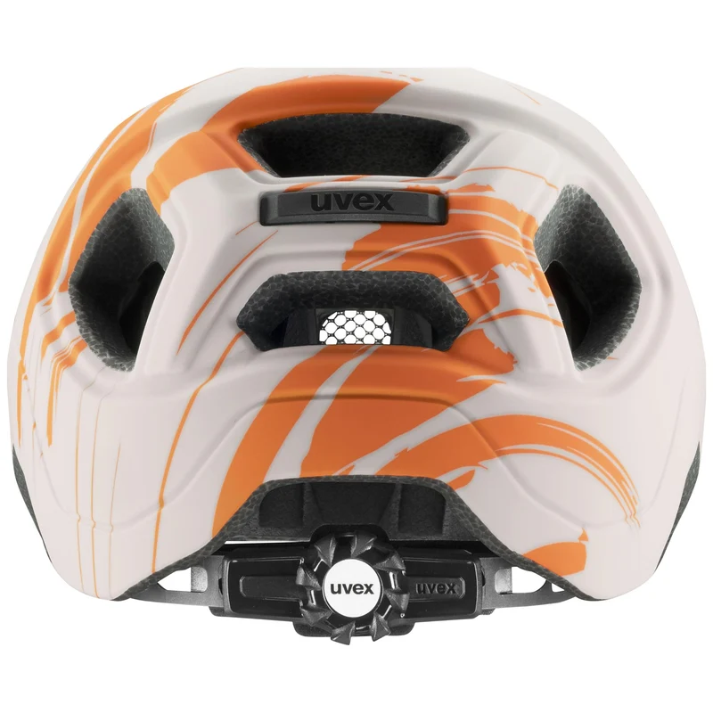 Uvex react jr. warm grey-orange matt