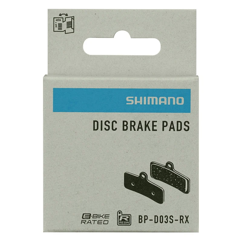 Shimano D03S Resin Steel Backed Disc Bike Brake Pads Deore XT SLX Saint Zee