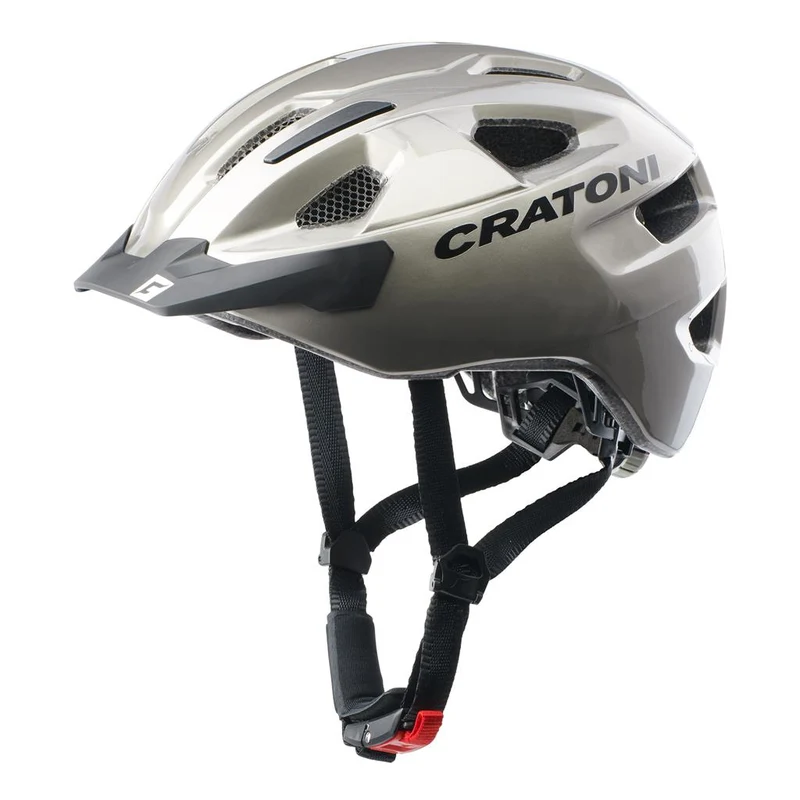 Cratoni Fahrradhelm C-Swift (City) anthrazit glänzend, Gr. Uni (53-59cm)