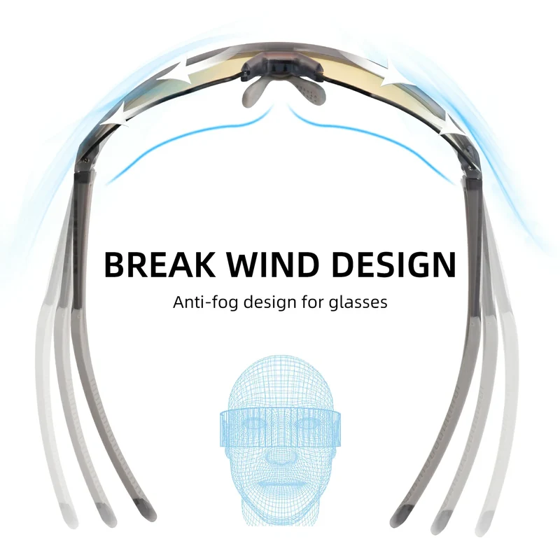 Fahrradbrille Photochromatisch Unisex
