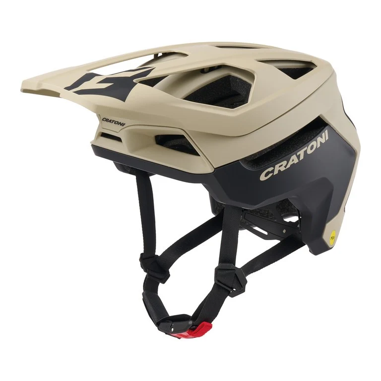 Cratoni sand matt Fahrradhelm Cratoni MadFlex MIPS RECCO