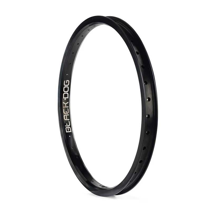 Gusset Black Dog 20 Inch BMX Bike Wheel Rim