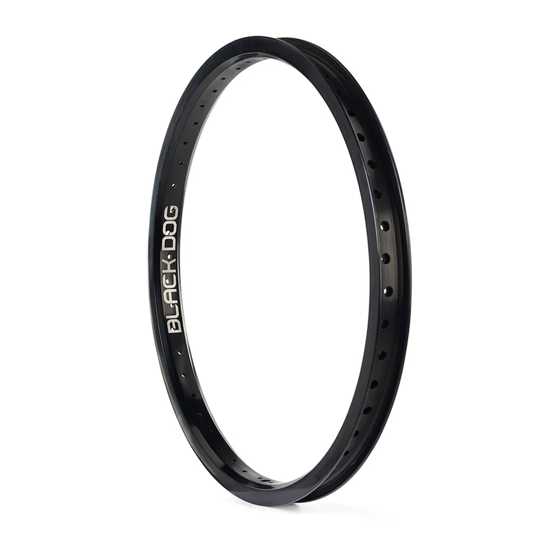Gusset Black Dog 20 Inch BMX Bike Wheel Rim