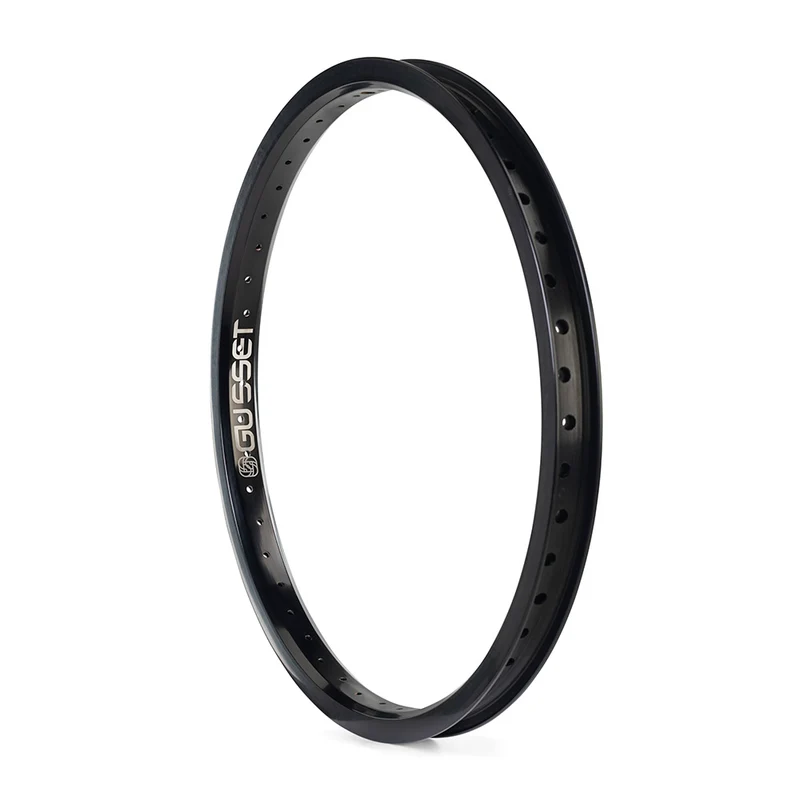 Gusset Black Dog 20 Inch BMX Bike Wheel Rim