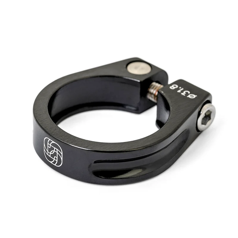 Gusset Clench Black 28.6mm Bike Seat Clamp
