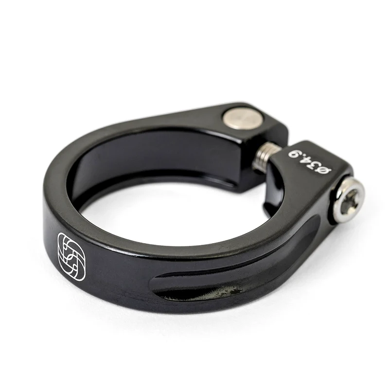 Gusset Clench Black 28.6mm Bike Seat Clamp