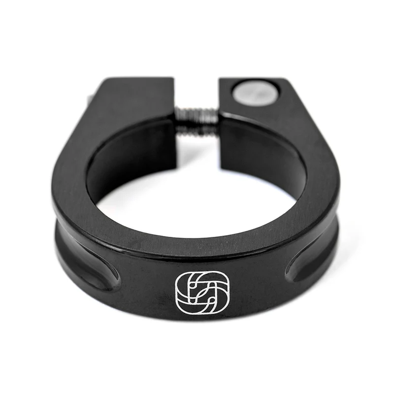 Gusset Clench Black 28.6mm Bike Seat Clamp