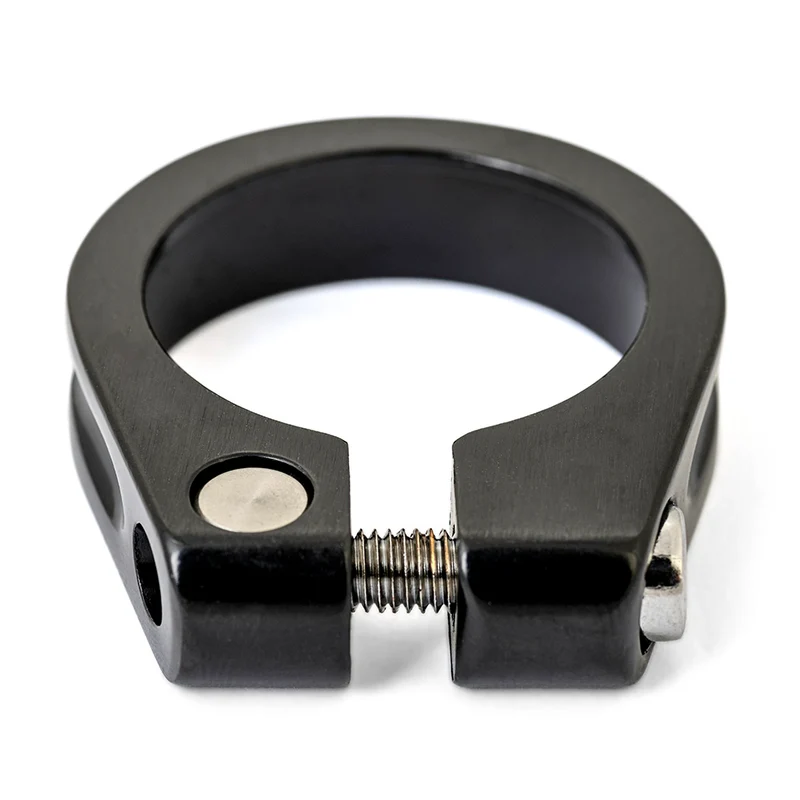 Gusset Clench Black 28.6mm Bike Seat Clamp
