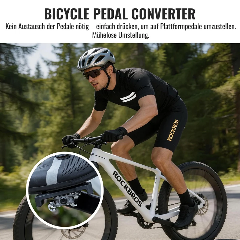 SPD Pedaladapter Kompatibel mit Shimano M520/M540/M8000/M9000