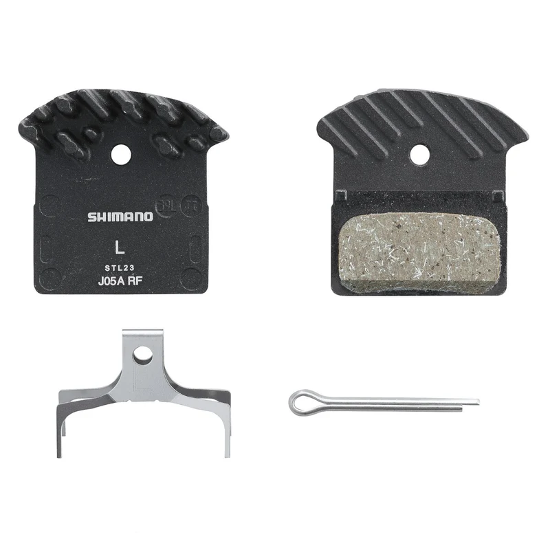 Shimano J05A Resin Alloy Backed With Cooling Fins Disc Bike Brake Pads XTR XT SLX Alfine