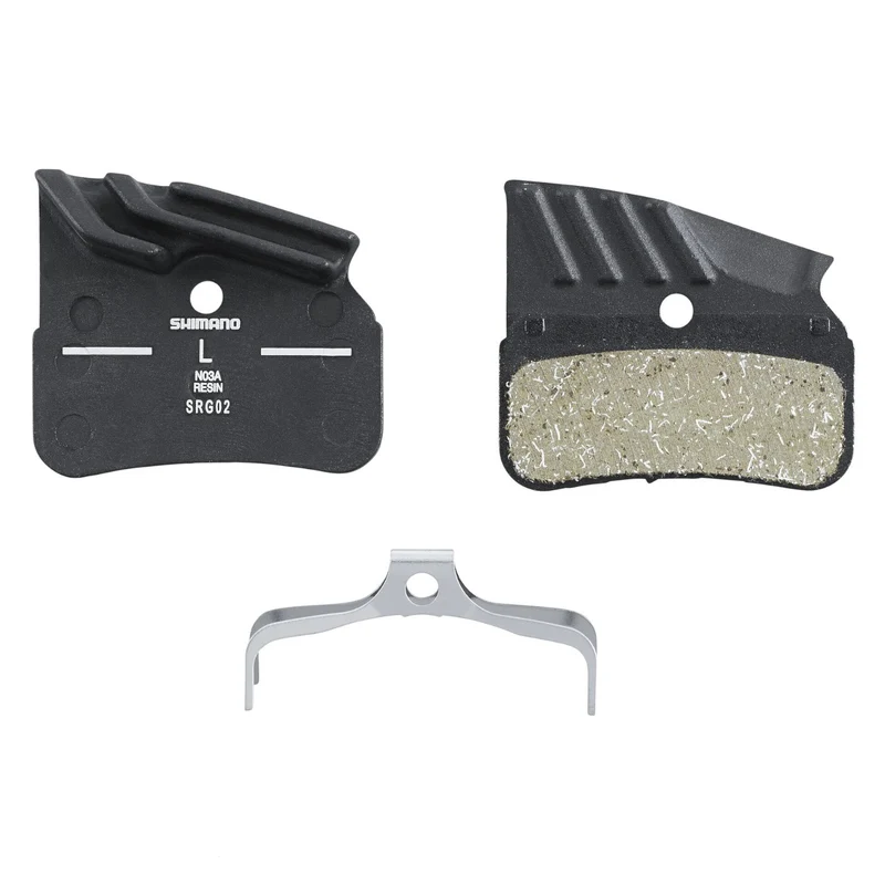 Shimano N03A Resin Alloy Backed With Cooling Fins Disc Bike Brake Pads XTR XT SLX