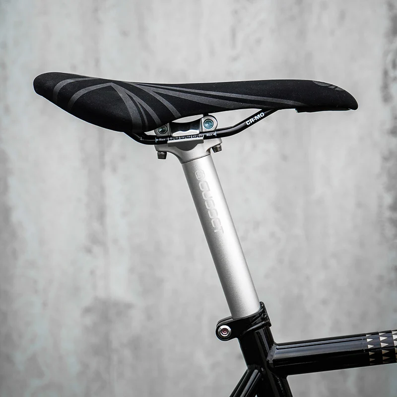Gusset Lofty Silver 30.9mm Bike Seatpost