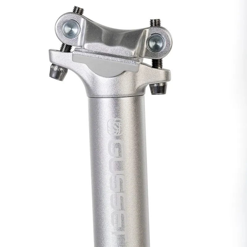 Gusset Lofty Silver 30.9mm Bike Seatpost