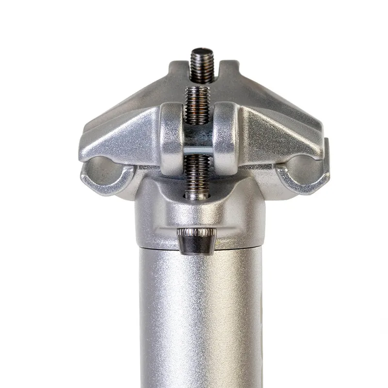 Gusset Lofty Silver 30.9mm Bike Seatpost