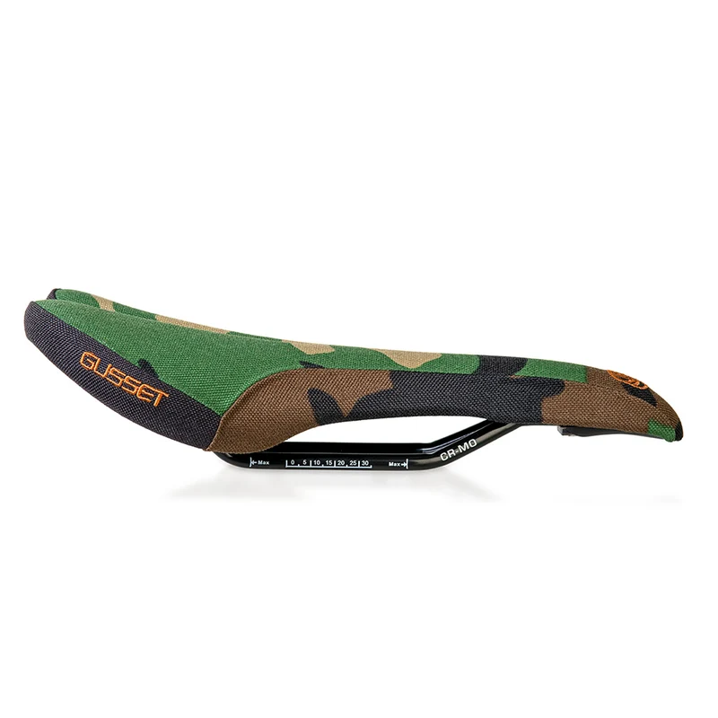 Gusset R-Series Camouflage Bike Saddle