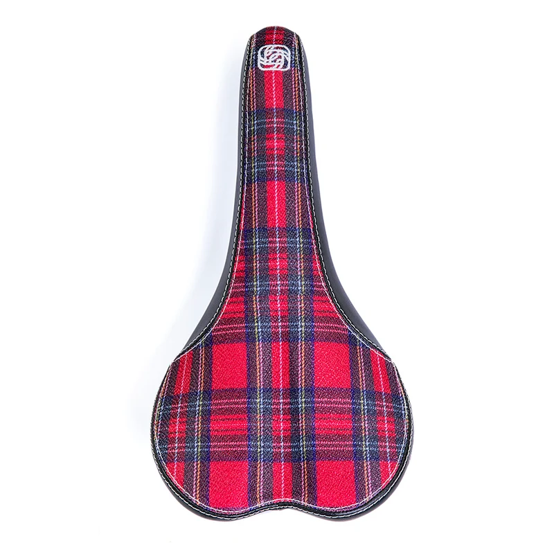 Gusset R-Series Tartan Bike Saddle