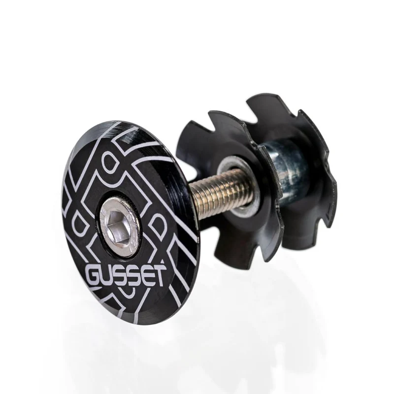 Gusset Head-Boy Ahead Bike Headset Top Cap and Star Nut
