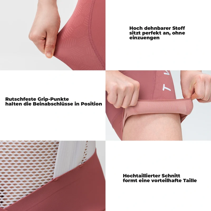TVI Fahrrad Trägerhose Damen, Kurz Gepolstert Fahrradhose Sommer