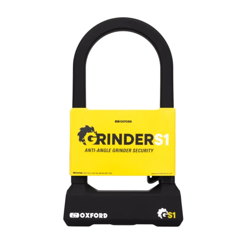 Oxford Grinder S1 14 x 320mm Bike D-Lock Sold Secure DIAMOND