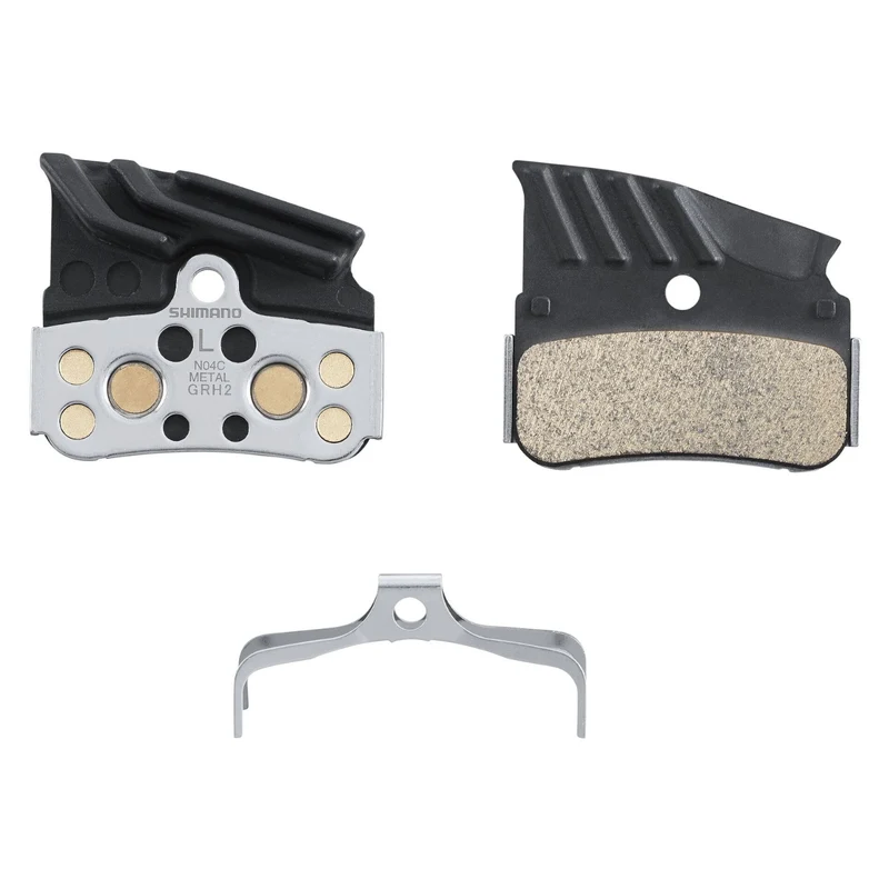 Shimano N04C Metal Alloy/Stainless Steel Backed With Cooling Fins Disc Bike Brake Pads