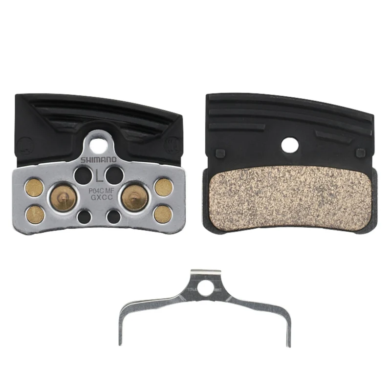 Shimano P04C Sintered Alloy/Stainless Backed With Cooling Fins Disc Bike Brake Pads XTR