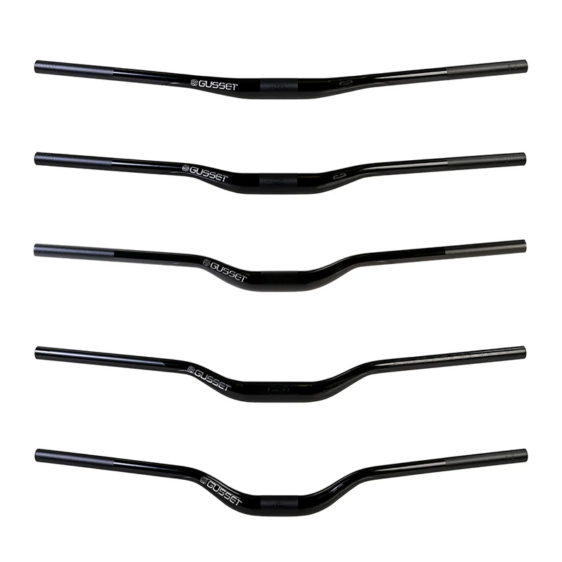 Gusset S2 Riser Handlebar Black 35mm Clamp