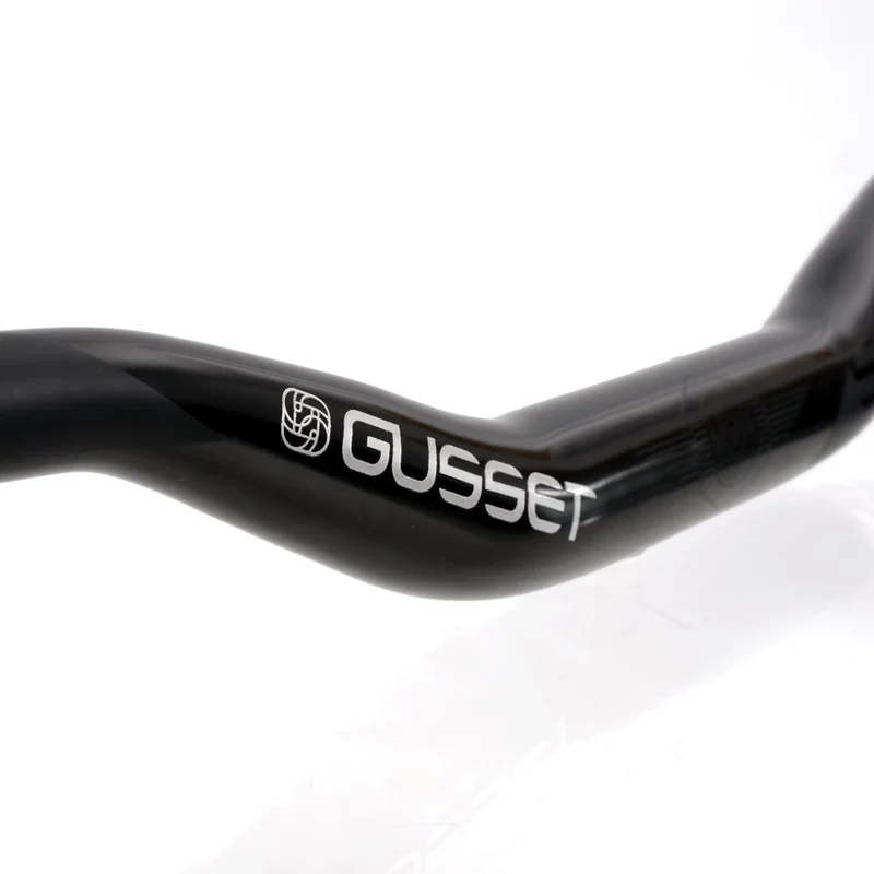 Gusset S2 Riser Handlebar Black 35mm Clamp