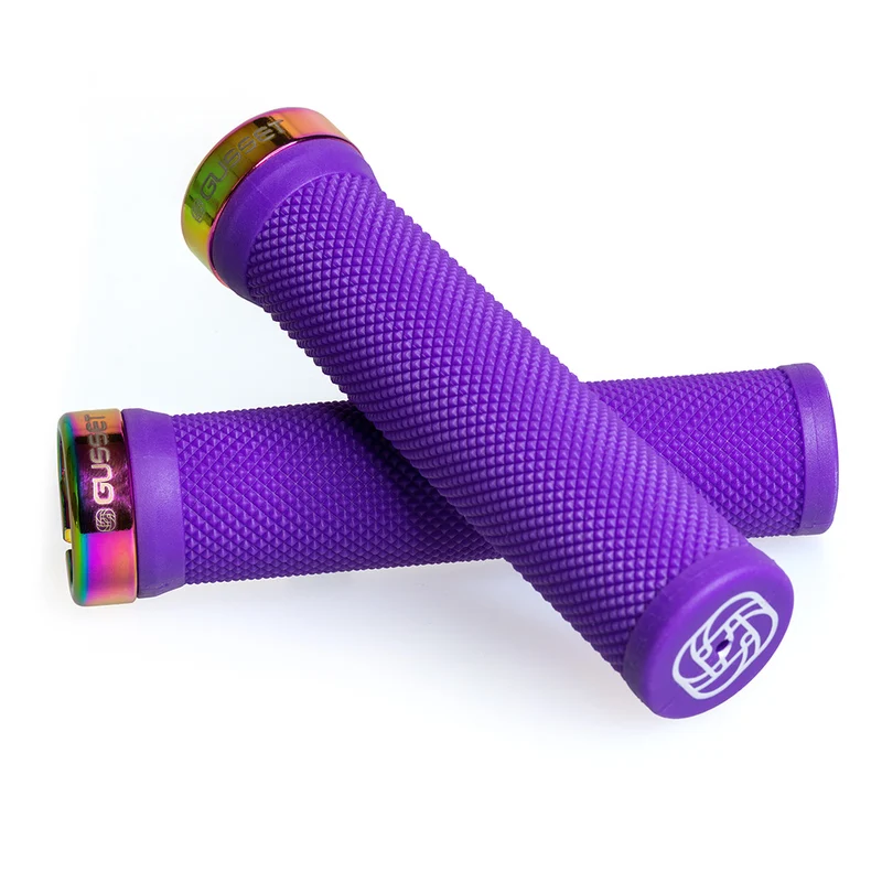 Gusset Single File Lock-On Bike Handlebar Grips