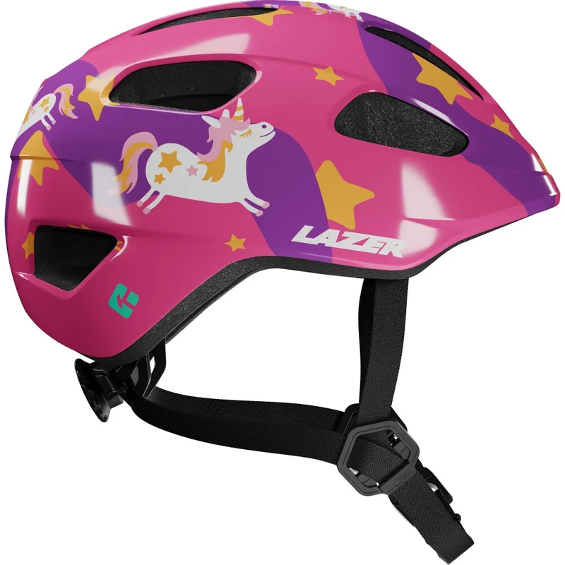 Lazer Helm Pnut 2.0 KinetiCore Kids & Junior Purple Pony Unisize 46-52 cm