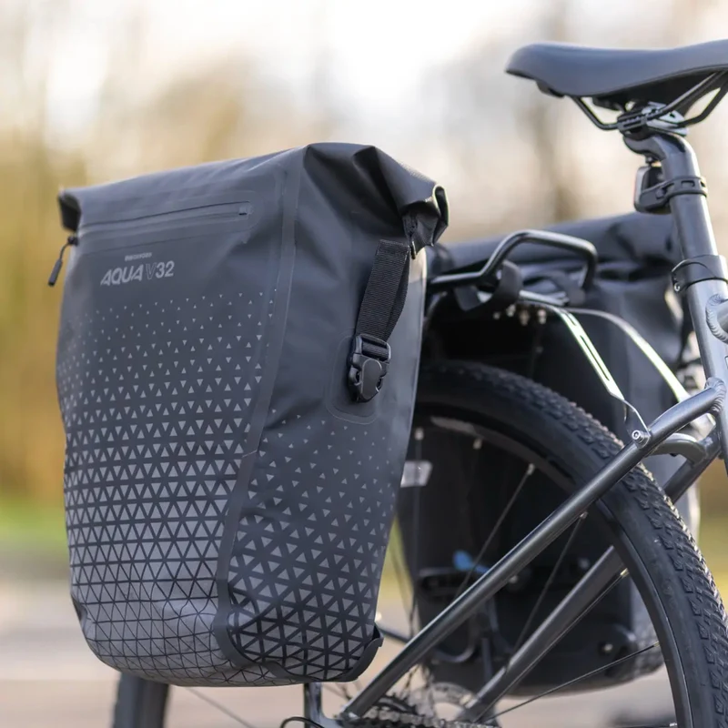 Oxford Aqua V 32 Extreme Visibility Double Rear Bike Pannier Bags