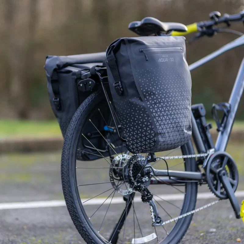 Oxford Aqua V 32 Extreme Visibility Double Rear Bike Pannier Bags