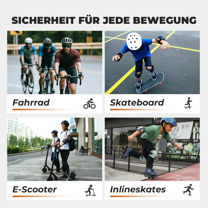 Fahrradhelm mit Magnetverschluss –54-60CM