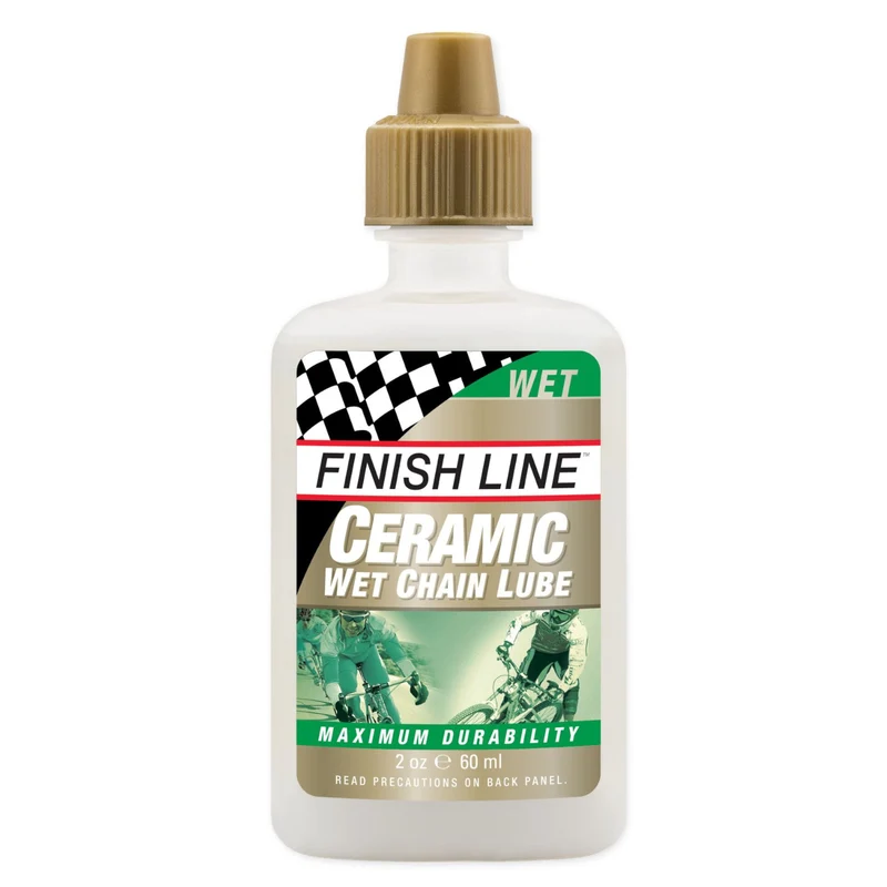 Finish Line Ceramic Wet Bike Chain Lube 2 oz / 60 ml