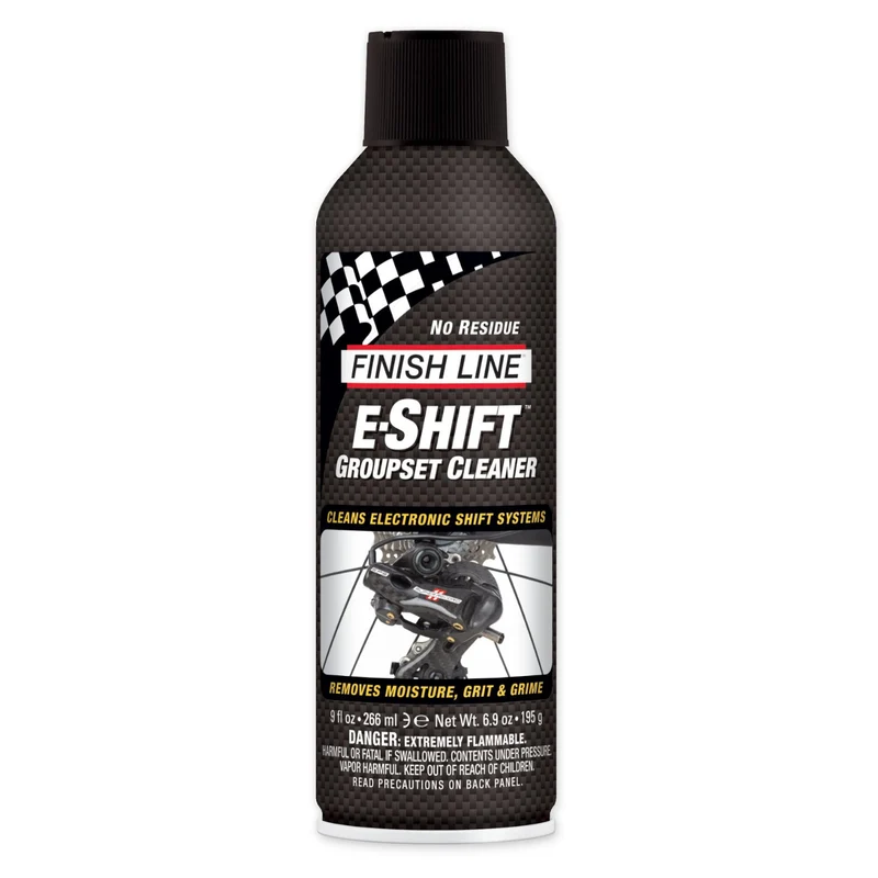 Finish Line E-Shift Bike Groupset Cleaner Aerosol 9 oz / 270 ml
