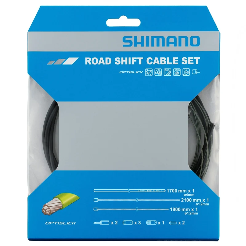 Shimano Road Shift Optislick Bike Inner & Outer Cable Set