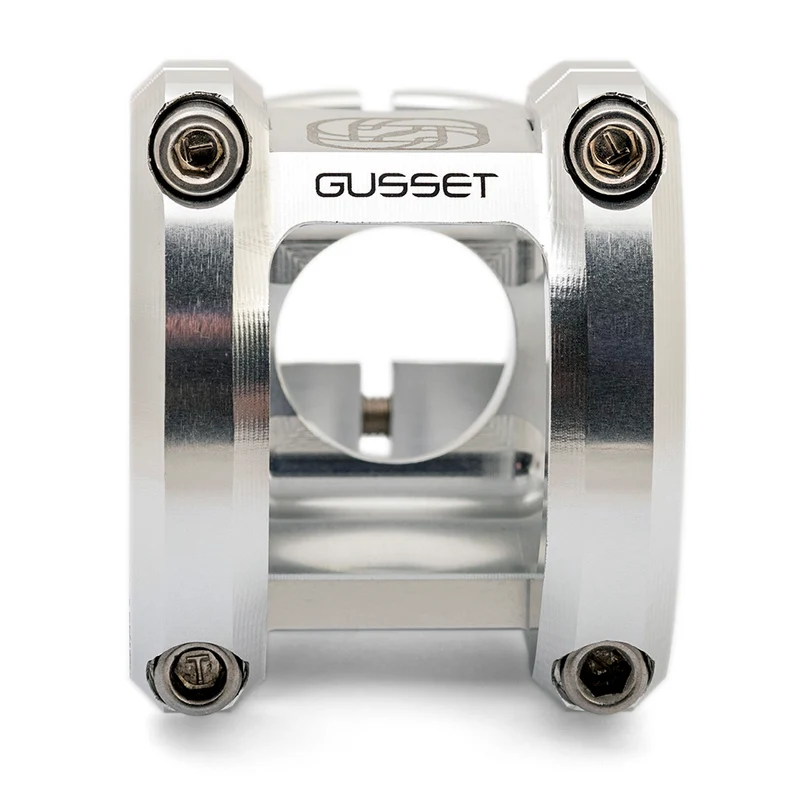 Gusset TS 35mm Silver Bike Stem