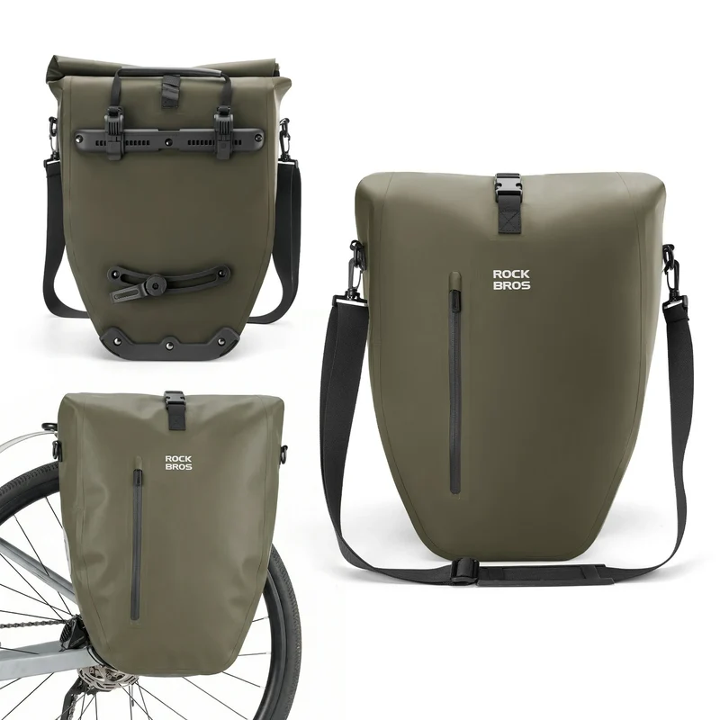 15L-20L Fahrrad Gepäckträgertasche 3-in-1