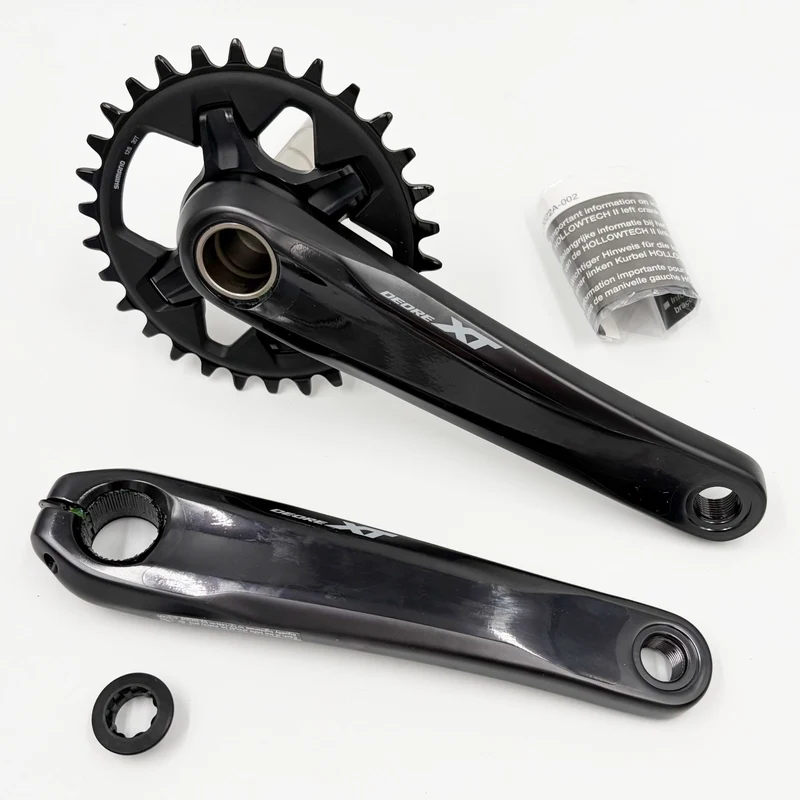 Shimano Deore XT 12 Speed Crankset with 30T Chainring 175mm Chainset FC-M8100