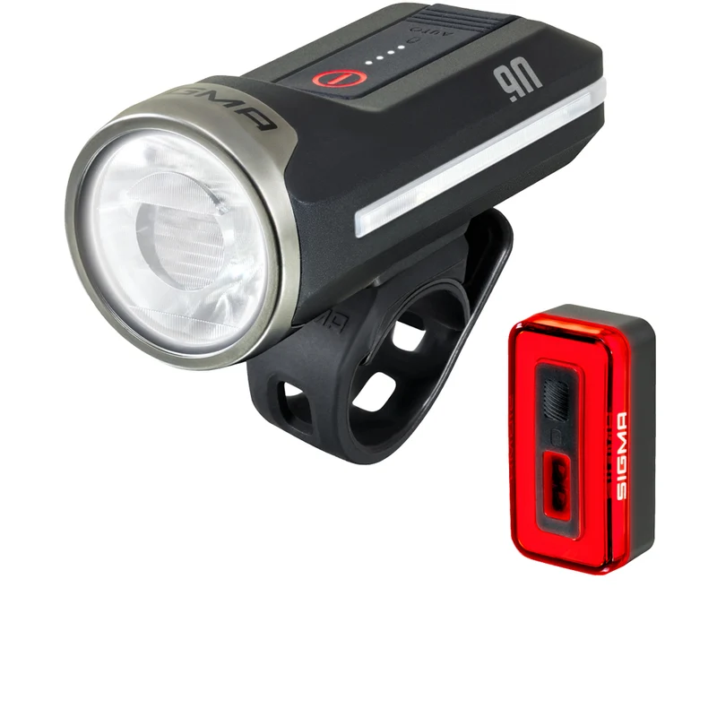 Sigma Aura 90 Beleuchtungsset mit Hiro 50 oder Hiro 70, StVZO