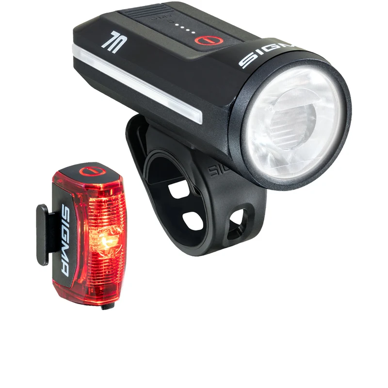 Sigma Aura 70 Beleuchtungsset mit Hiro 10 oder Hiro 30, 70 Lux StVZO