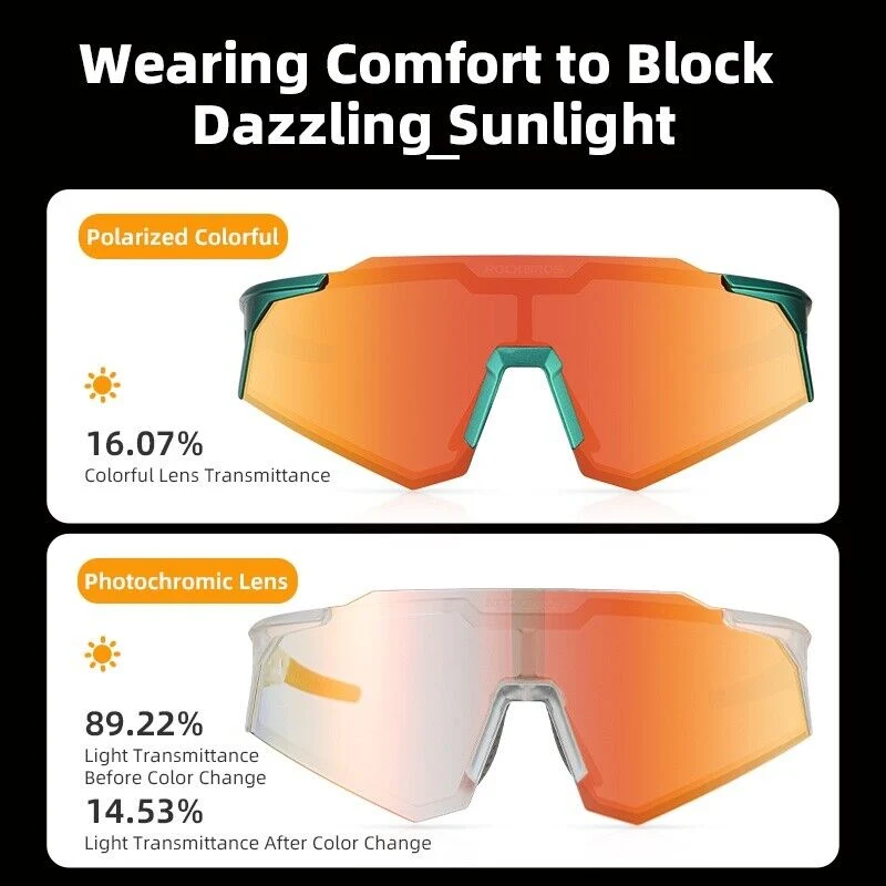 Fahrradbrille Polarisierte Sportbrille UV400