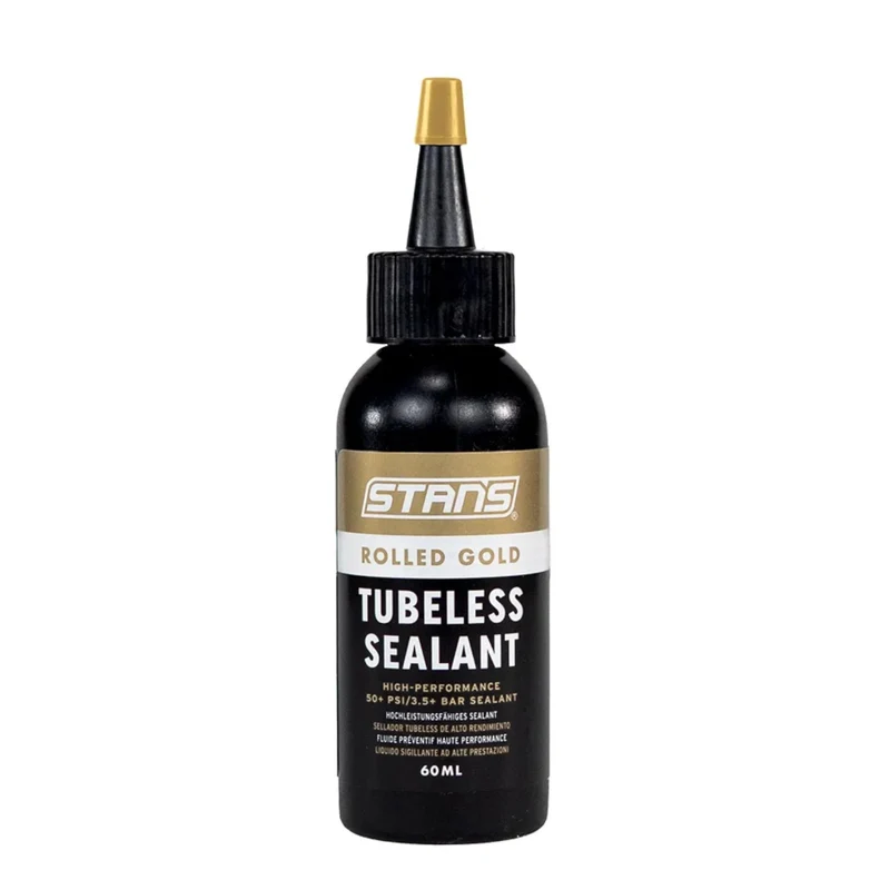 Stans NoTubes Rolled Gold Tubeless Tyre Sealant for Road and Gravel Bikes - 60ml Bottle