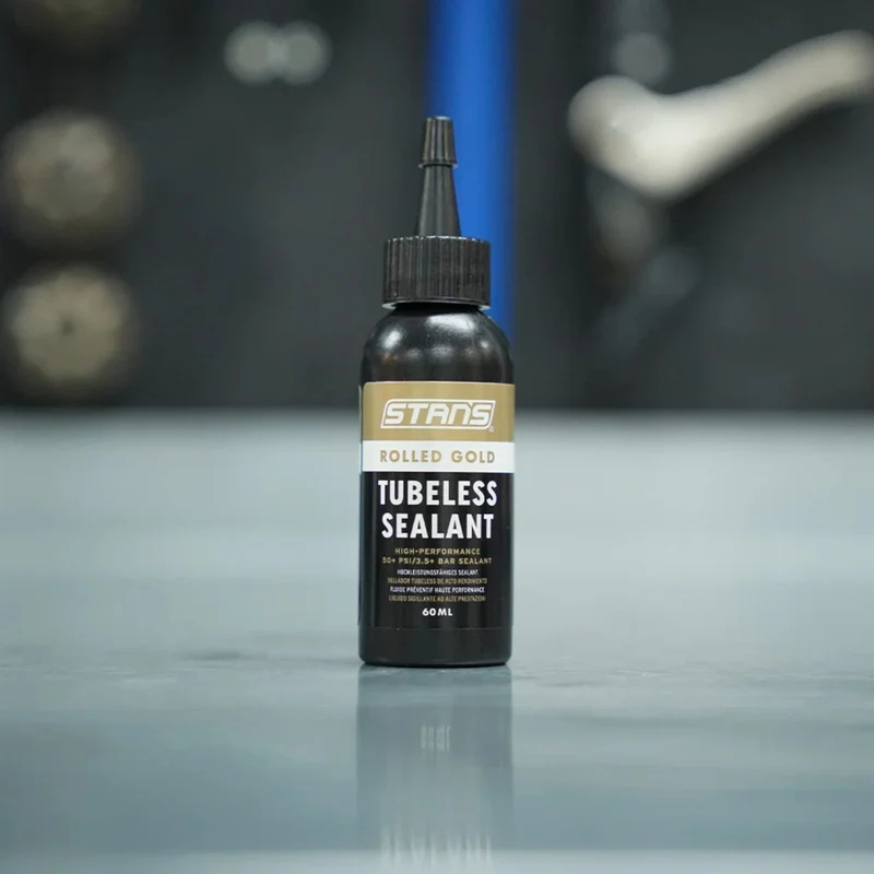 Stans NoTubes Rolled Gold Tubeless Tyre Sealant for Road and Gravel Bikes - 60ml Bottle