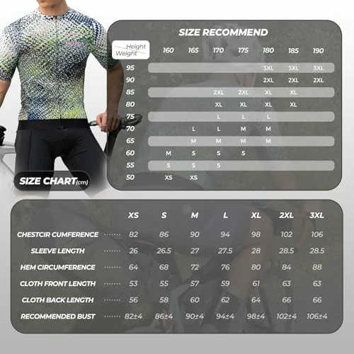 Radtrikot Herren Kurzarm Fahrradtrikot