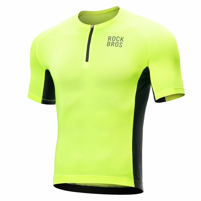 Herren Radtrikot Fahrradtrikot Kurzarm, Atmungsaktiv Fahrrad Trikot