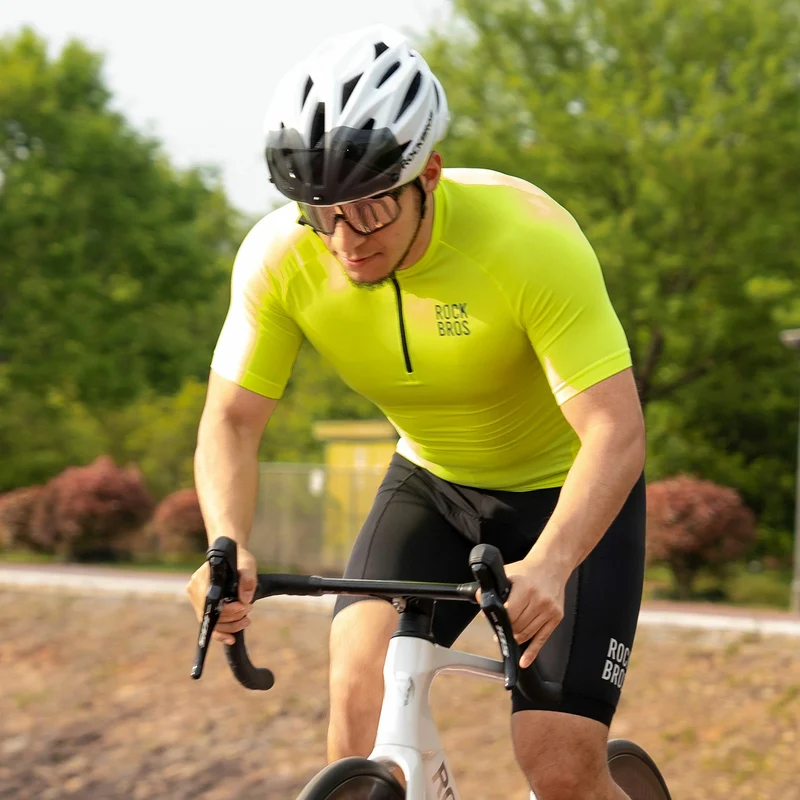Herren Radtrikot Fahrradtrikot Kurzarm, Atmungsaktiv Fahrrad Trikot